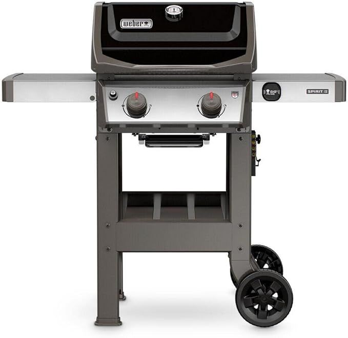 Weber Spirit II E-210 2-Burner Liquid Propane Grill, 48 x 26 x 57 inches, Black | Amazon (US)