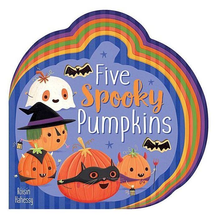 Five Spooky Pumpkins -  BRDBK by Danielle Mclean (Hardcover) | Target