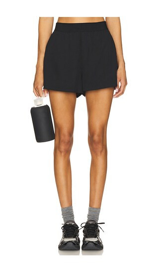 alo Mesh Mirage Short in Black. - size M | Revolve Clothing (Global)