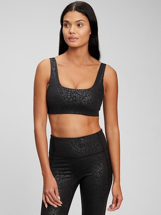 GapFit Low Impact Power Recycled Scoopneck Sports Bra | Gap (US)