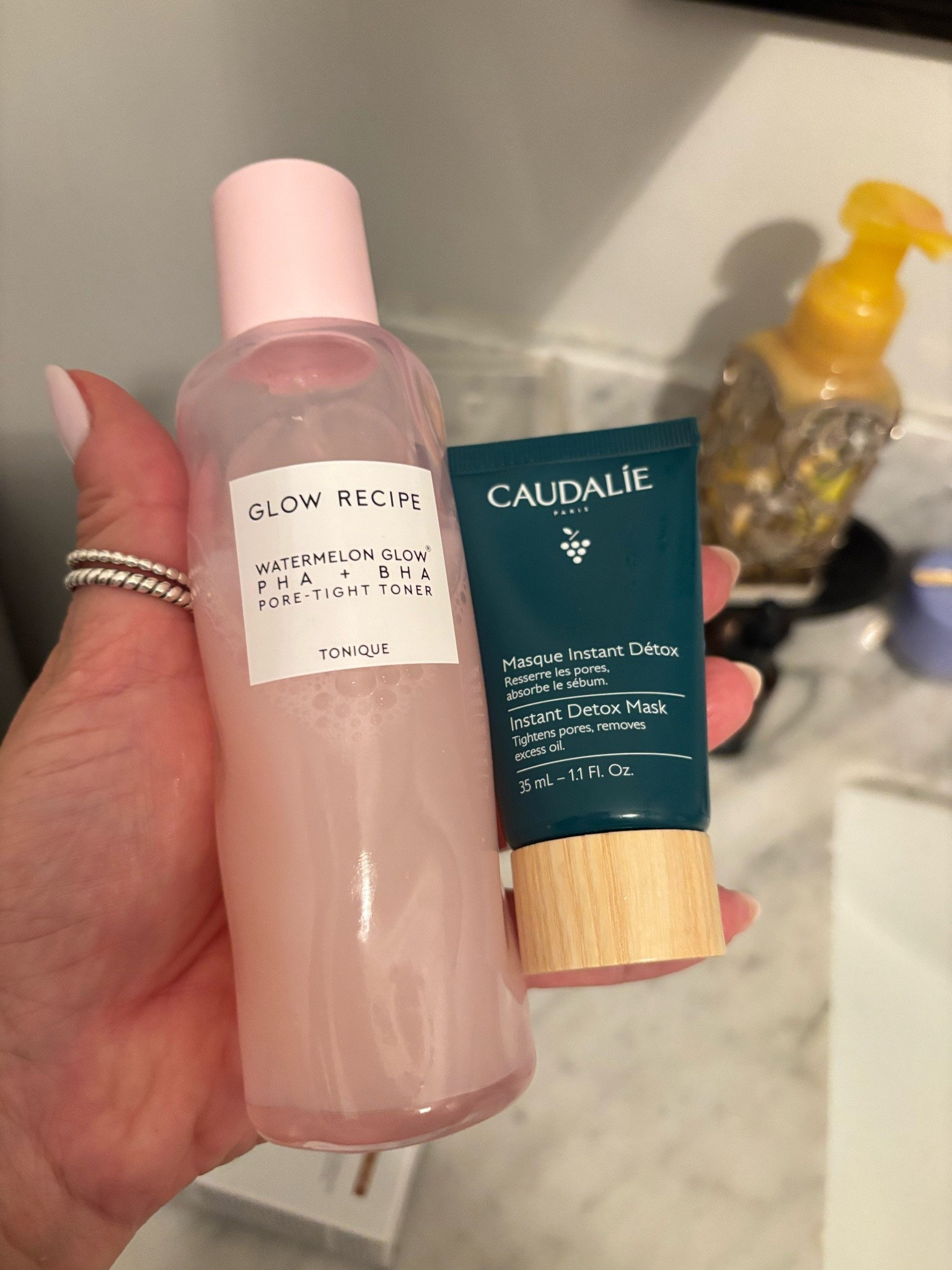 What I use to tighten my pores.