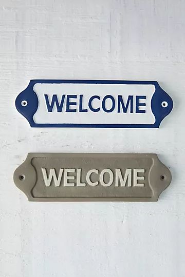 Welcome Sign | Anthropologie (US)