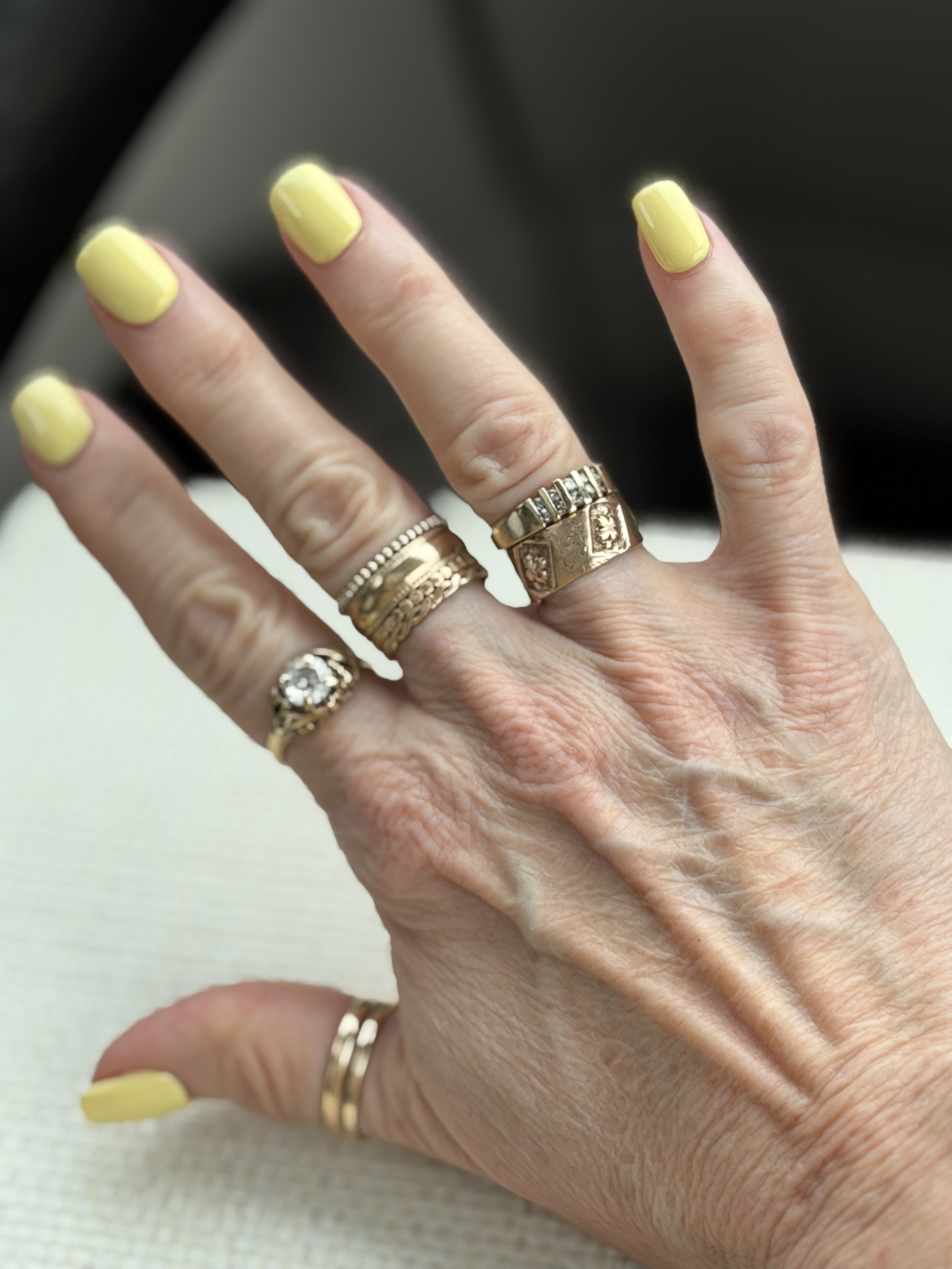 I love stacking and mixing and matching my rings! I wear a mixture of new and vintage gold rings. Here's a roundup of rings to add to your collection.  

 #LTKootd #LTKstorytime