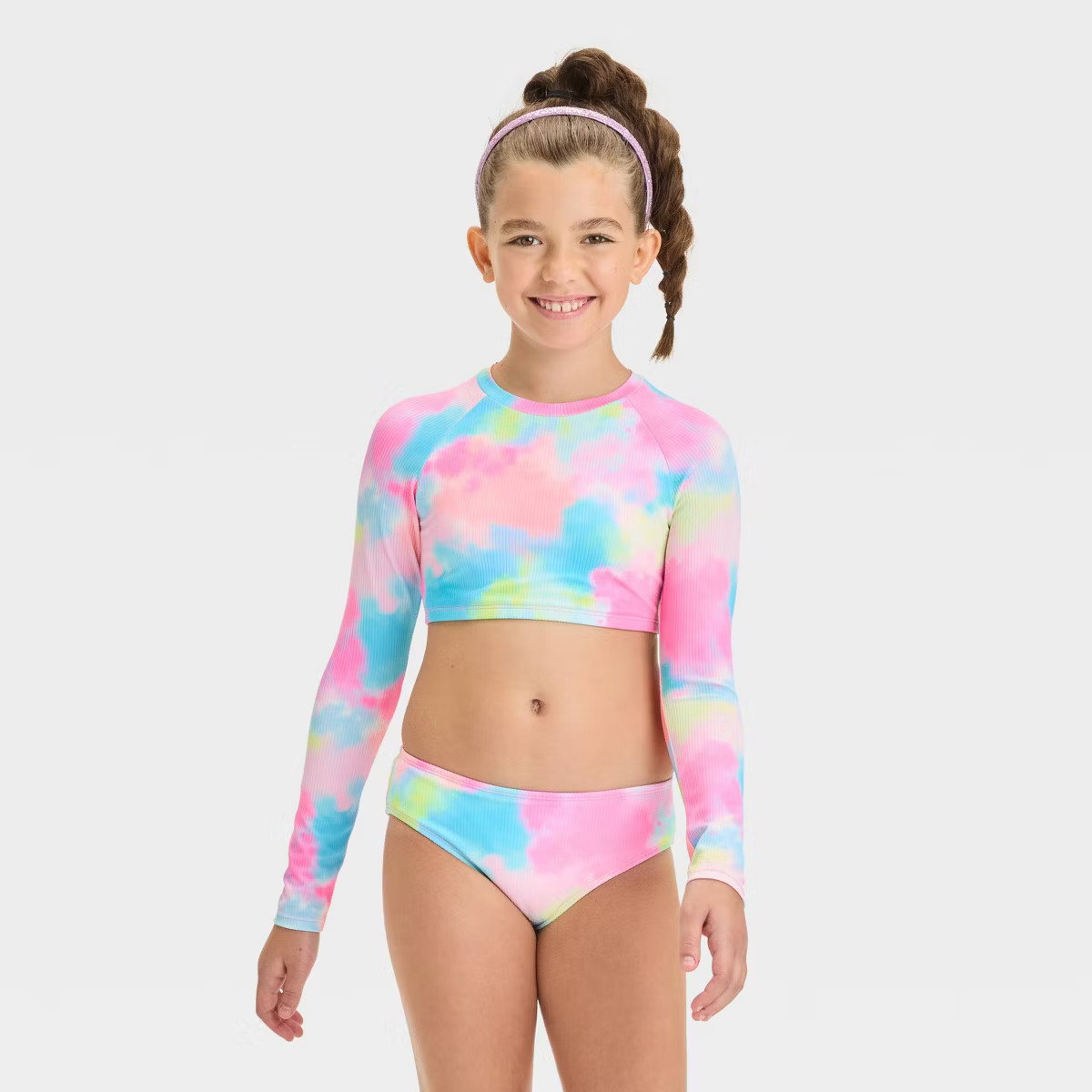 Girls' Dip-Dye Design Midkini Set - Cat & Jack™ | Target