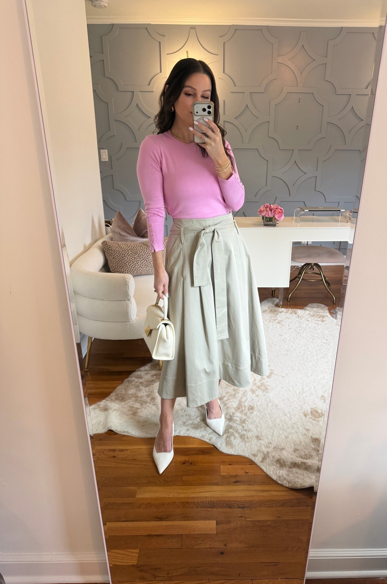 This skirt is darling — Runs a little big so you could size down one.

#LTKootd #LTKMothersDay #LTKOver40