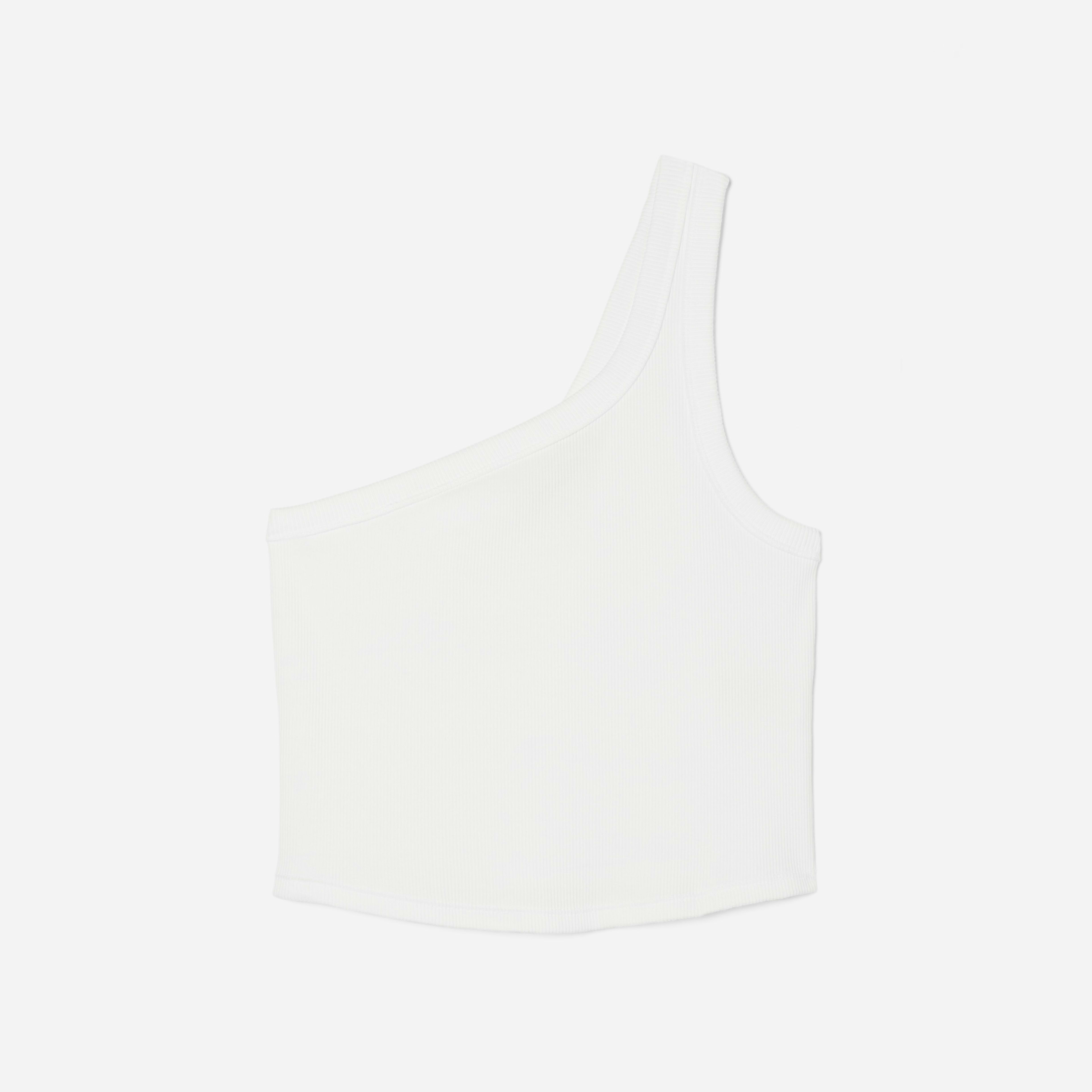 The Ribbed One-Shoulder Tank | Everlane
