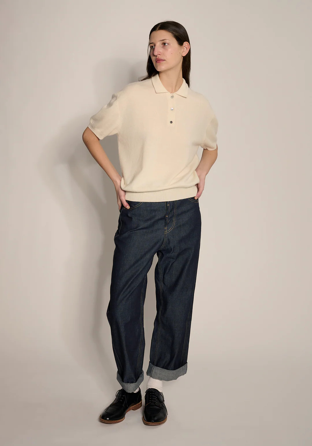 Darrin Cashmere Top | Maison Rogue