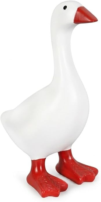 Desk Goose 7 inch, Mini Desktop Goose Statue Decor for Living Room Bedroom Bookshelf Coffe Table ... | Amazon (US)