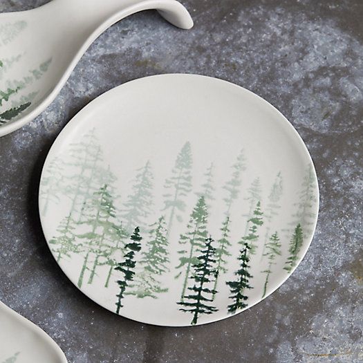 Evergreen Ceramic Cookie Plate | Terrain