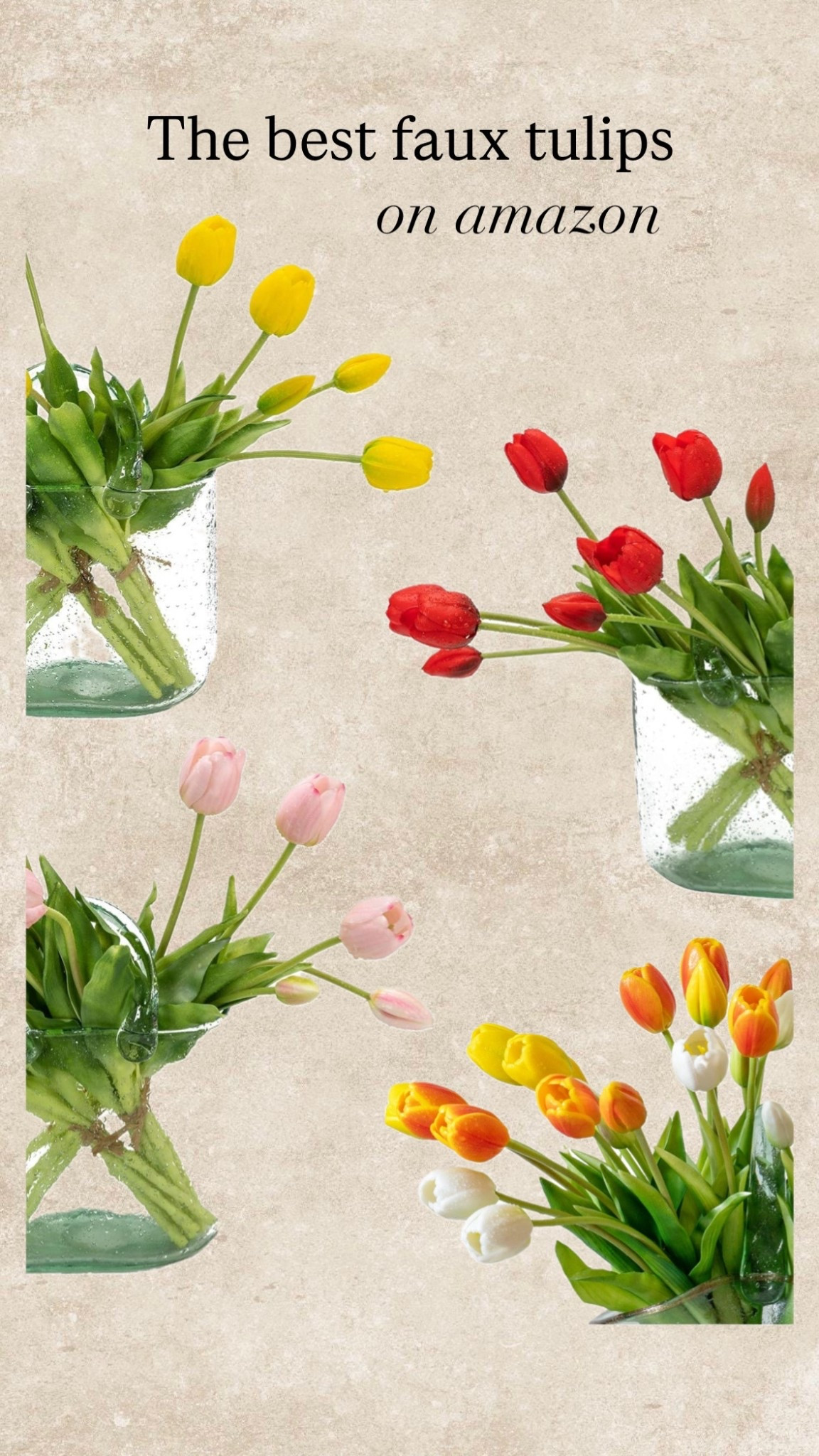 The best faux tulips!🌷

#LTKActive #LTKHome #LTKSaleAlert