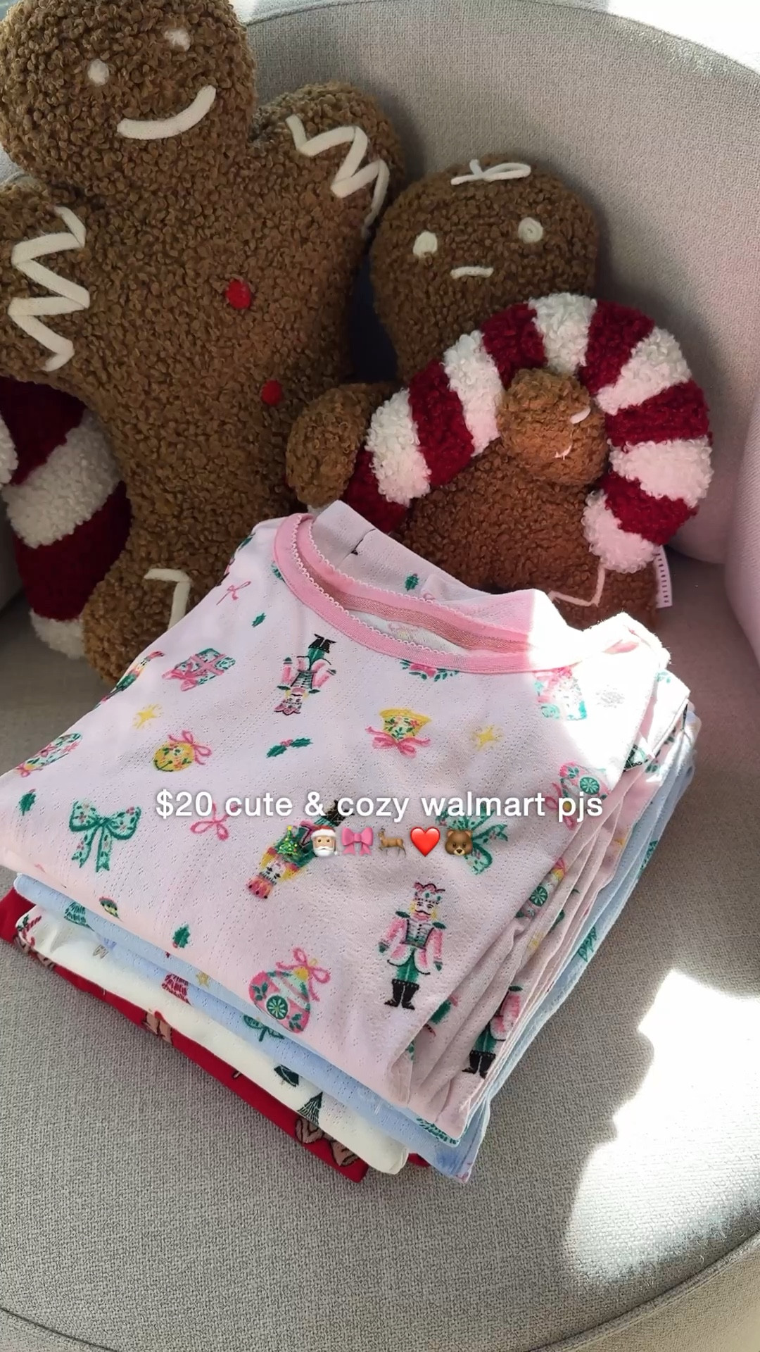 Coziest Christmas Pjs under $20 at Walmart 🎄🎅🏼🎀 🧸