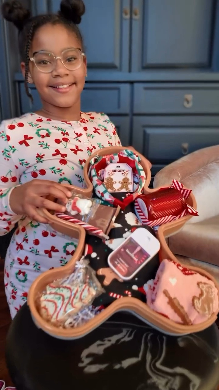 Zoe and I made this cutesy burr basket for her bestie.  The gingerbread box is so cute and it’s actually a food storage container so it can be used again and again. 

It comes in a snowflake, Christmas tree or candy cane shape too.

Also and this @Touchland bundle is 30% off for Black Friday. You can get it for under $20!! They make great stocking stuffers!! 


#LTKCyberWeek #LTKSeasonal #LTKFindsUnder50