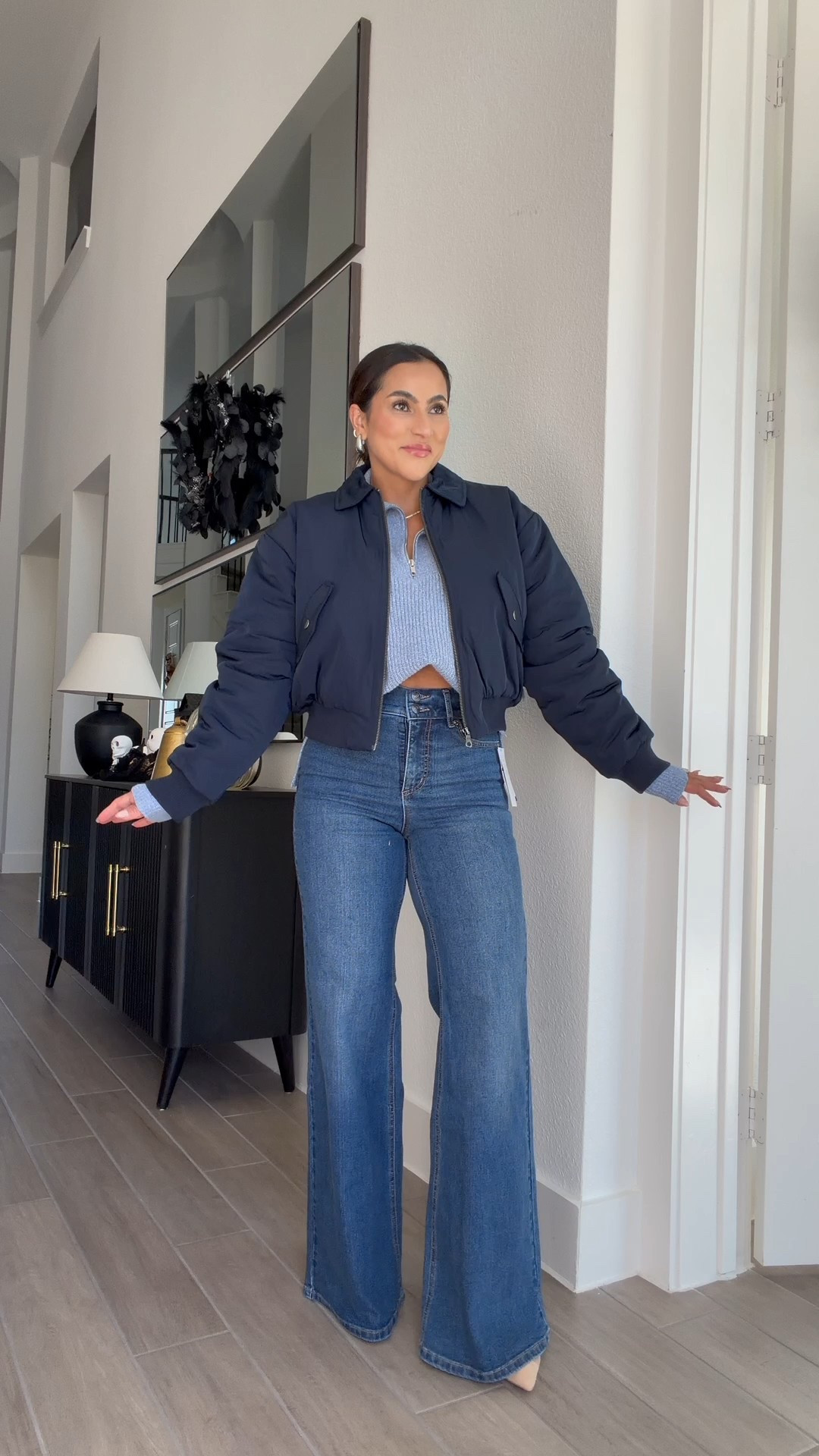 Walmart finds. Jeans size 2. Sweater small, jacket small #walmartstyle 

Walmart finds, fall outfit, petite style 

#LTKStyleTip #LTKPetite #LTKSeasonal