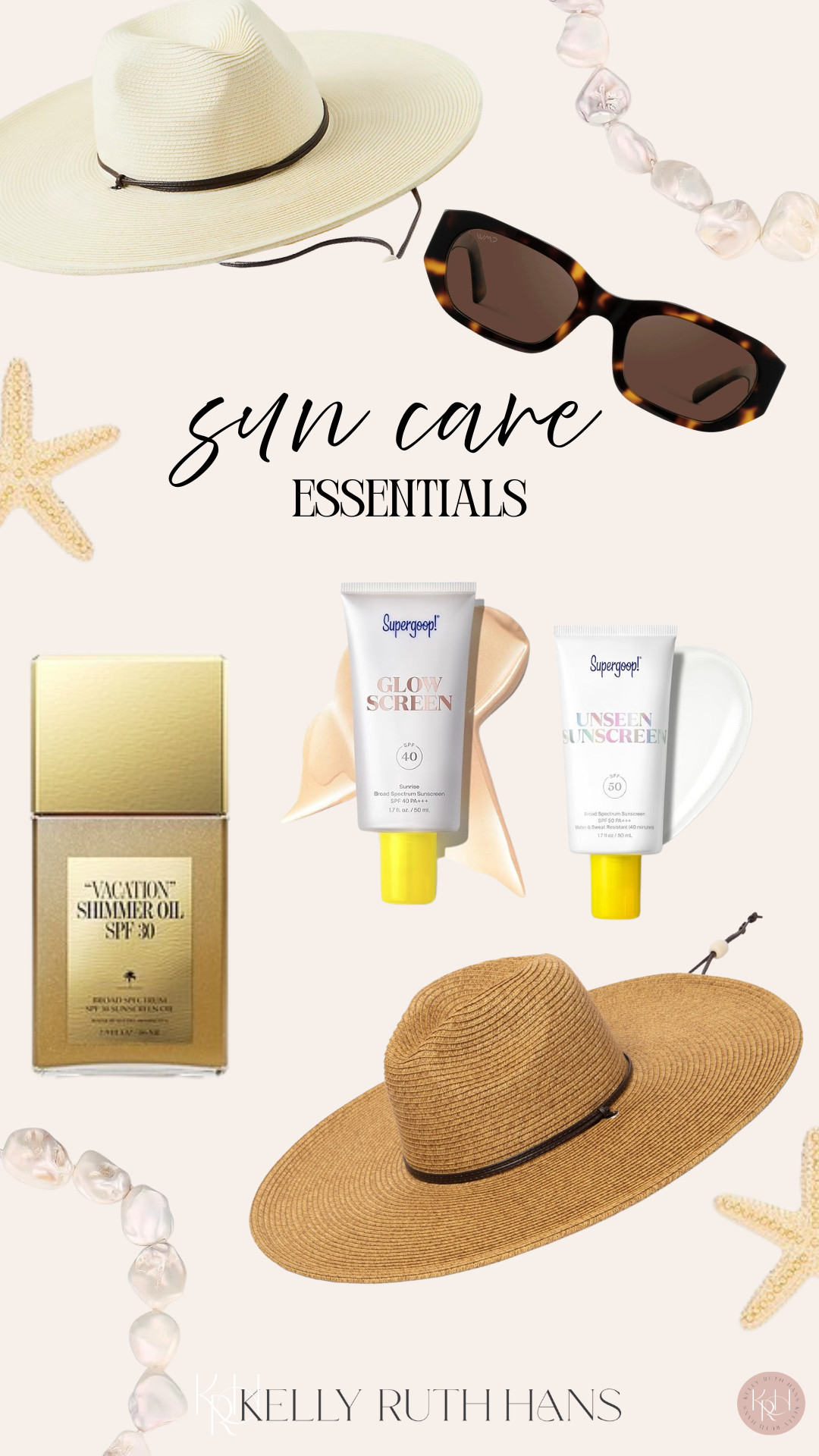 sun care essentials for pool season 

 #LTKSeasonal #LTKBeauty #LTKTravel