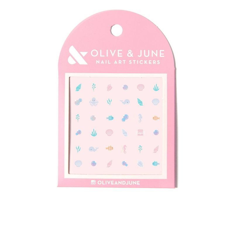 Olive & June Nail Art Stickers - Under the Sea - 36ct | Target