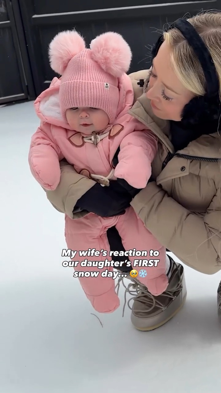  We had an ice storm in Dallas and it froze all of the streets! With no one driving around, we decided it would be the perfect day to take Ellie and Sutton out on a snow floaty! We started pulling them around and they were having a great time! Sutton even fell asleep. 😂 

#LTKmomlife #LTKKids #LTKSeasonal