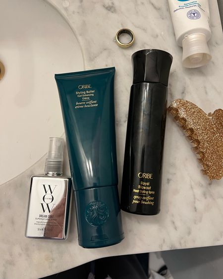 Hair wash night🧖🏼‍♀️ these are my favorite leave in products before I blow dry 

Oribe heat spray and color wow dream coat from bangs down, Oribe styling butter focused on bottom half of hair & front bang pieces

#LTKsalealert #LTKbeauty #LTKxSephora