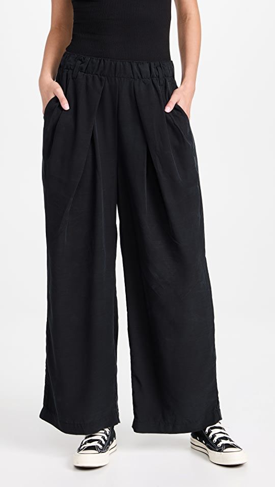 Nothin To Say Pleated Trousers | Shopbop