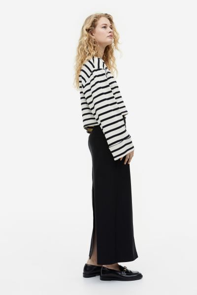 Poplin Column Skirt | H&M (US + CA)