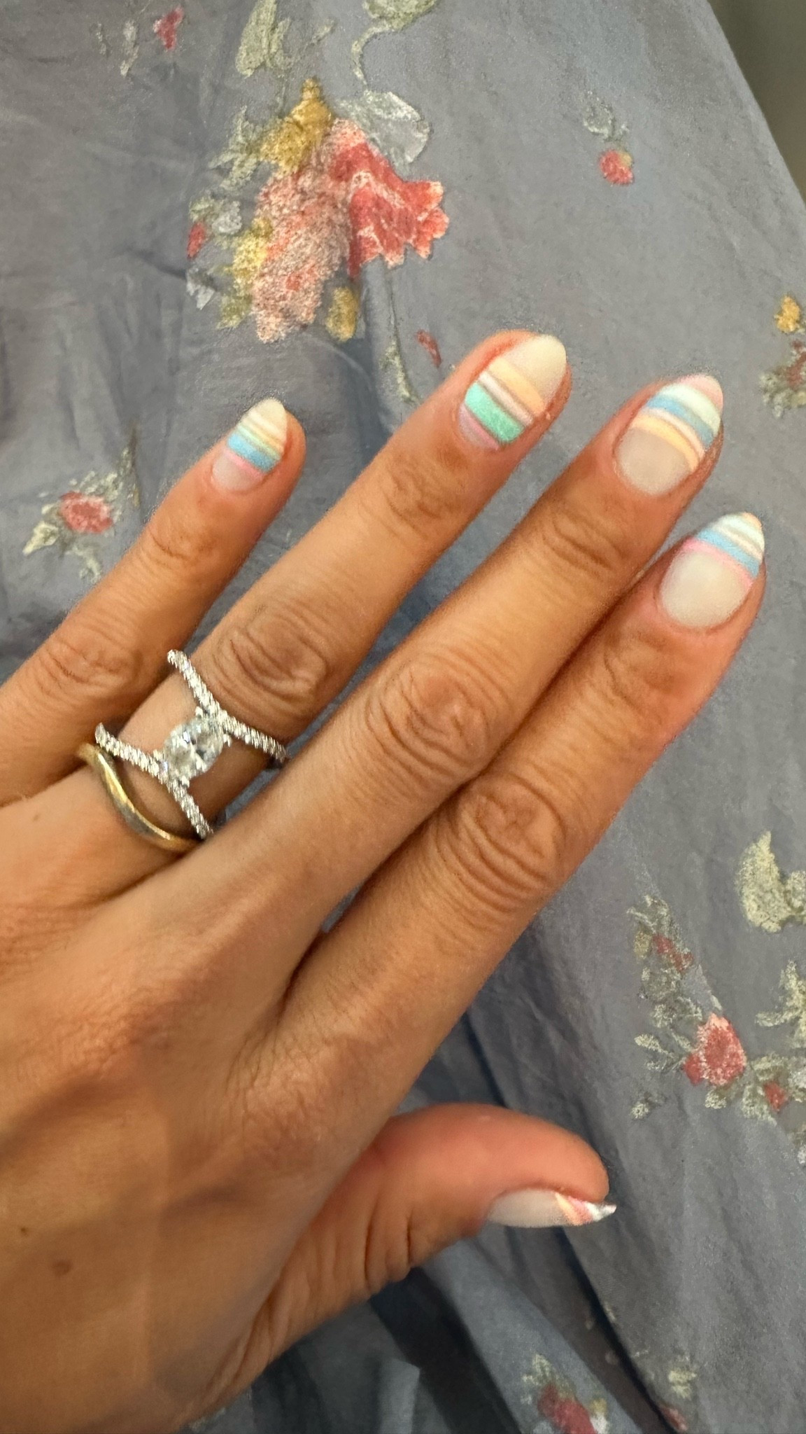 This is my latest summer season manicure! 
•
I linked everything I used here
•
#manicure #nails #athome

#LTKdayinmylife #LTKSeasonal #LTKselfcare