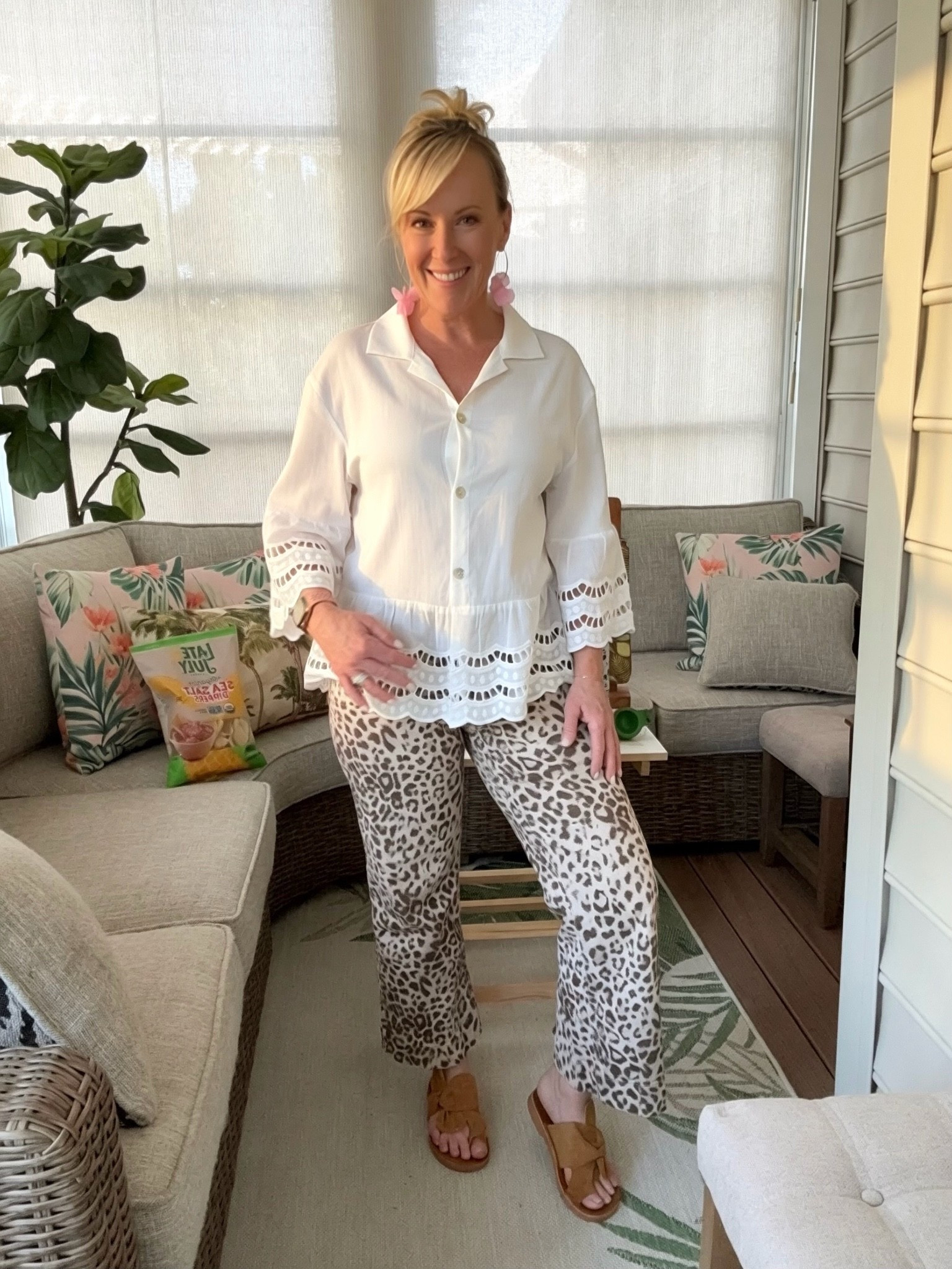 How cute is this spring look from Amazon?! My go-to white blouse adds a classic touch to these fun leopard jeans. Shop my look!

#LTKootd #LTKSeasonal #LTKgrwm