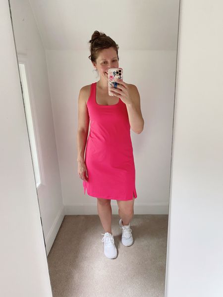Old navy active dress

Comes in a ton of colors. Wearing S. TTS

Fully lined • wears like a romper 

Great for travel or active days like walking at the zoo, or Biltmore, but it’s a little hot for an outdoor workout. 

Modest length. Lightweight fabric. Love the neckline. 

#LTKFitness #LTKunder50 #LTKtravel