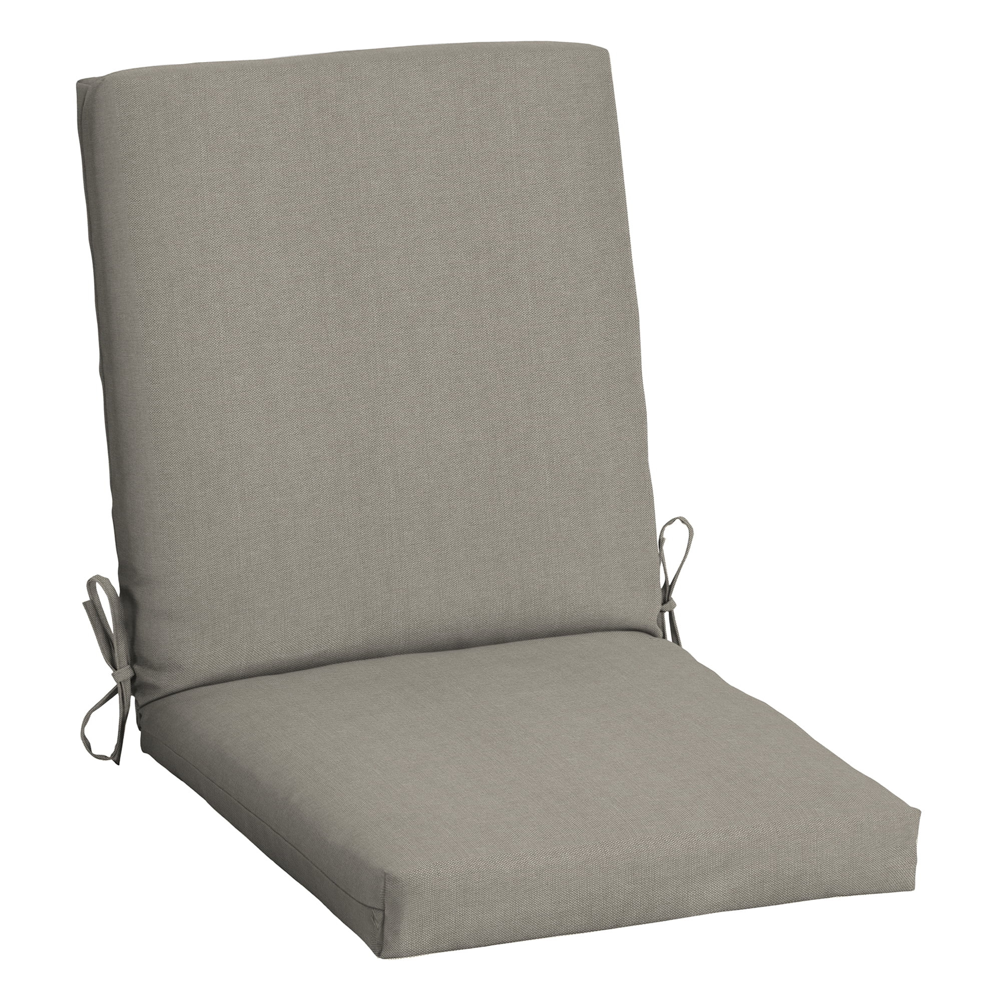 Mainstays 37"L x 19.5"W Tan 1 Piece Rectangle Outdoor Chair Cushion - Walmart.com | Walmart (US)