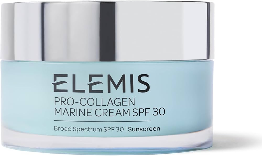 ELEMIS Pro-Collagen Marine Cream SPF 30, Lightweight Anti-Wrinkle Daily Facial Moisturizer | Amazon (US)
