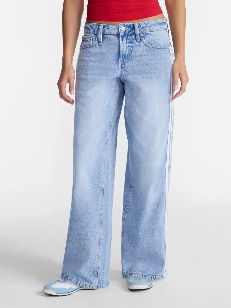 No Boundaries Low Rise Baggy, Juniors Sizes 00-20 | Walmart (US)
