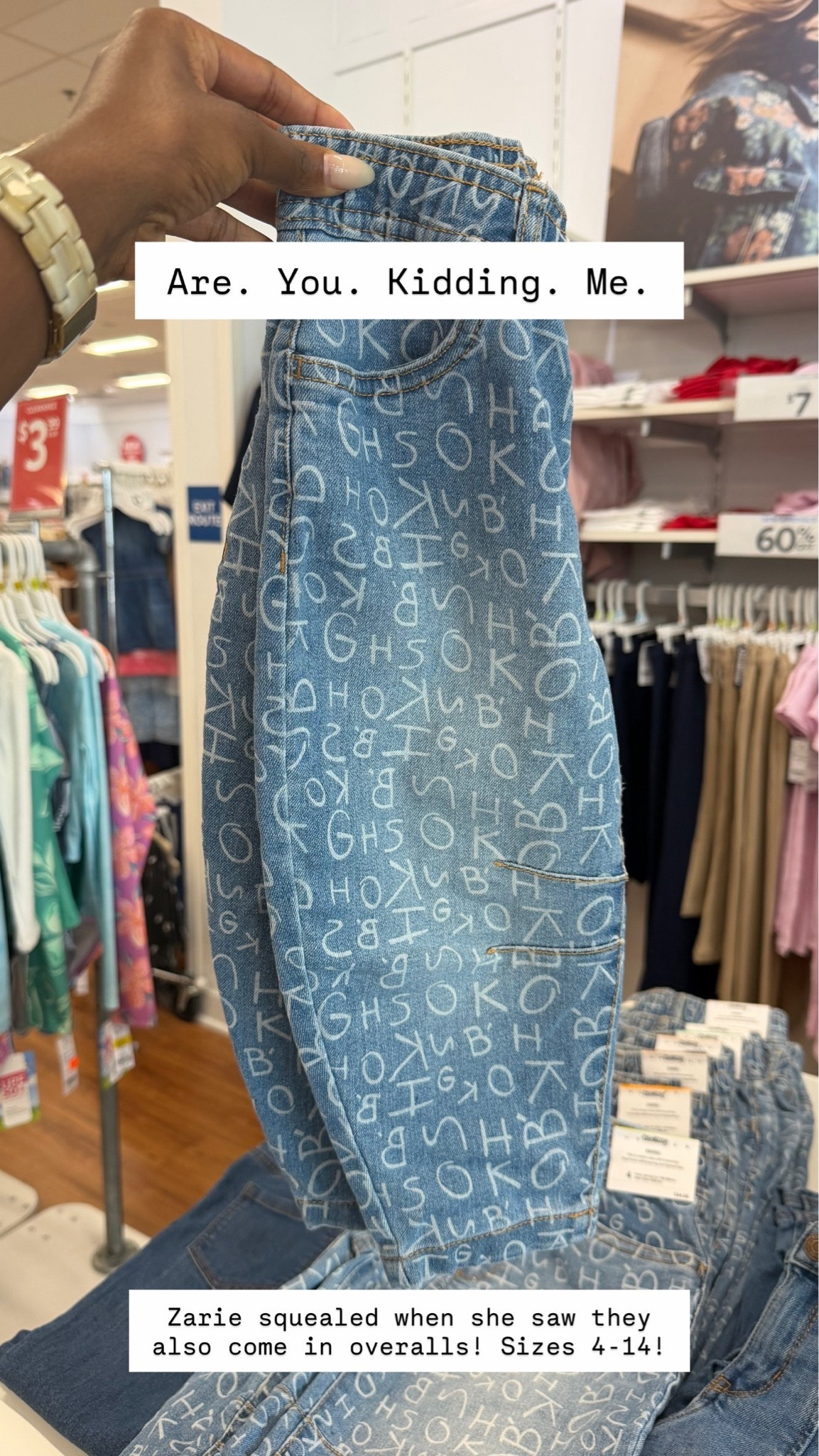 Alphabet denim for back to school!

#LTKmomlife #LTKKids