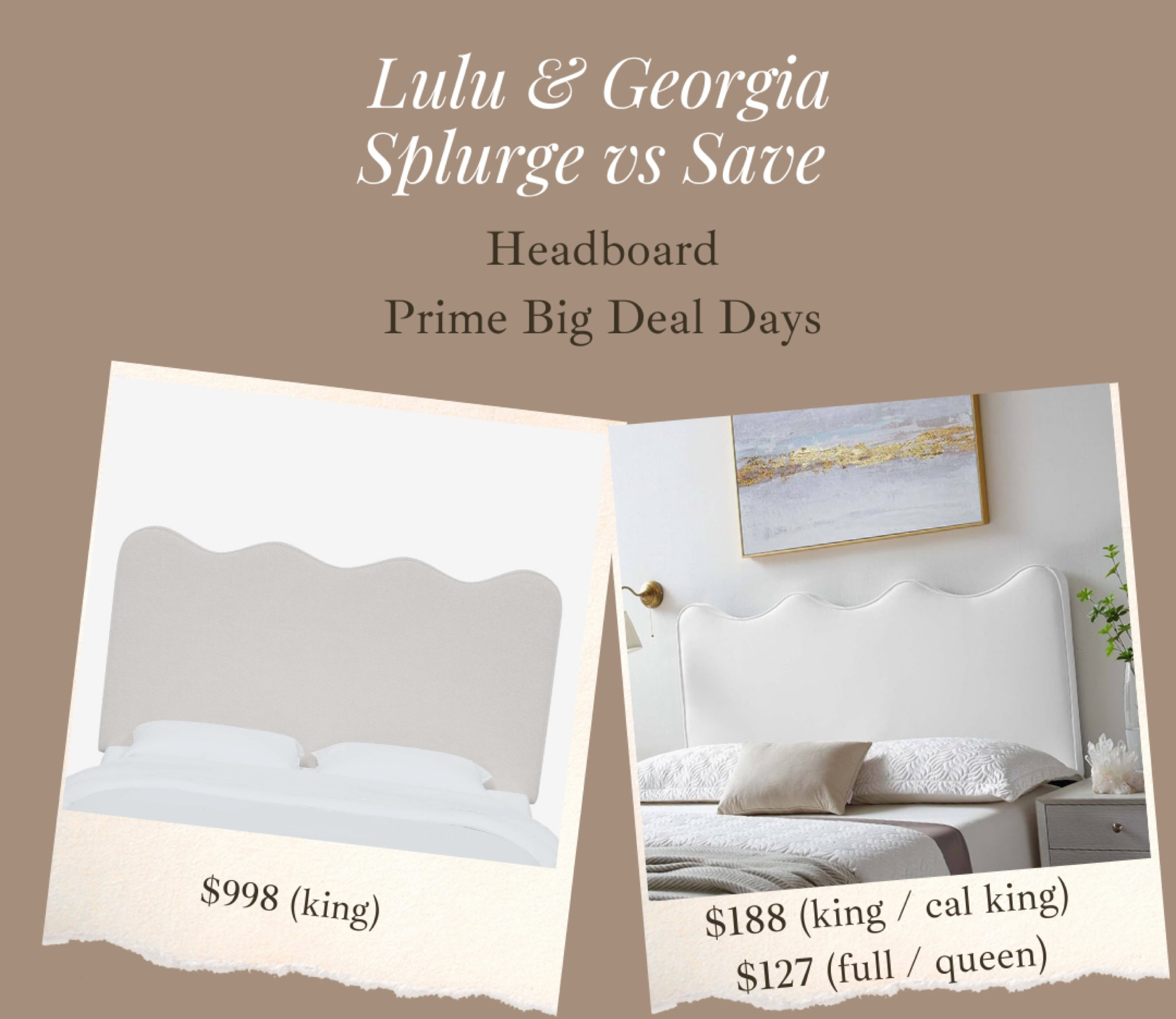 Early prime big deal days! Lulu & Georgia inspired velvet headboard is 20% off! 