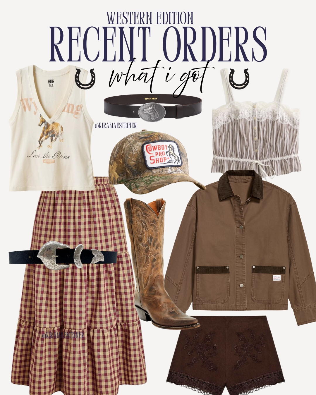recent western chic finds that i ordered 🫶🏼

#LTKSeasonal #LTKTall #LTKootd