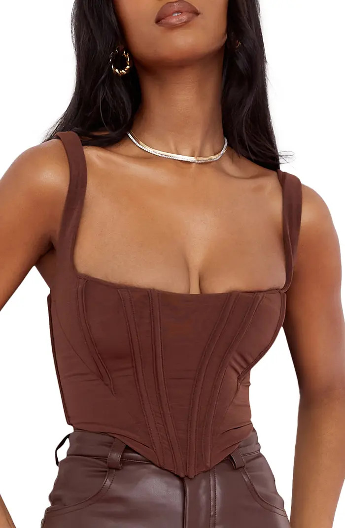 Ninetta Mesh Corset Top | Nordstrom
