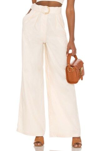 Song of Style Lotte Pant in Ivory from Revolve.com | Revolve Clothing (Global)