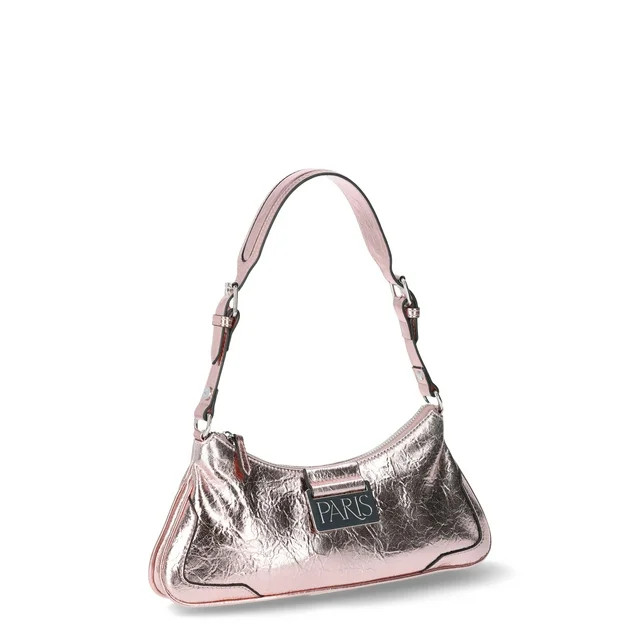 Paris Hilton Women's Onyx Long Baguette Bag, Paris Nude Metallic | Walmart (US)