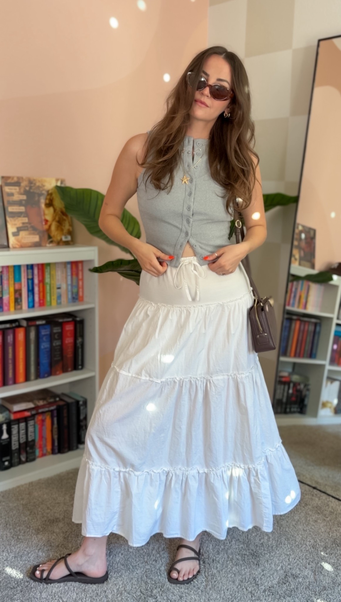5’9” wearing size small skirt, medium top, 7 crocs sandals !

#LTKootd #LTKmomlife #LTKTall