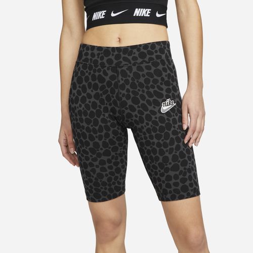 Nike Womens Nike NSW Essential Bike Shorts - Womens Black/Gray Size M | Foot Locker (US)