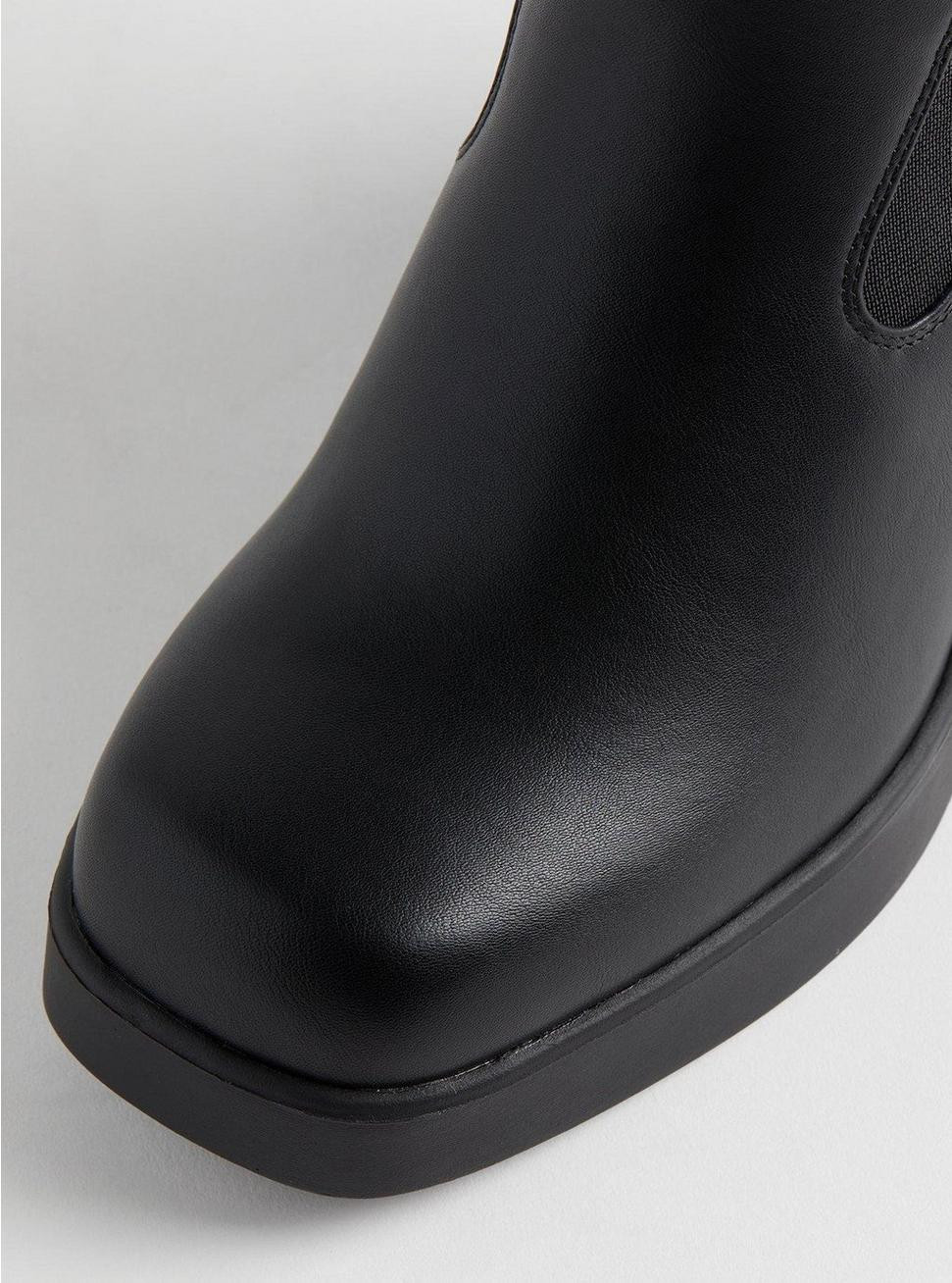 Block Heel Chelsea Bootie (WW) | Torrid (US & Canada)