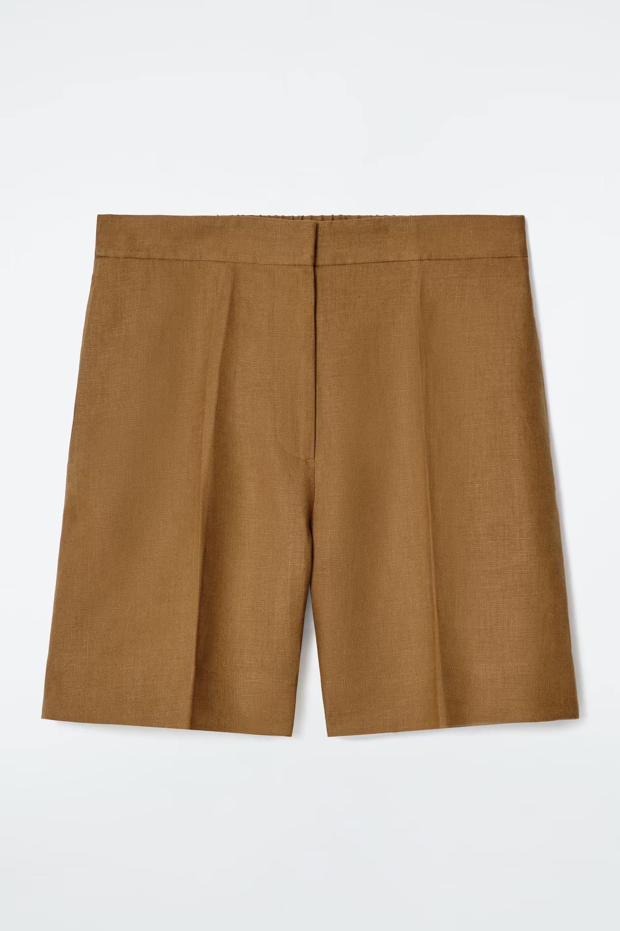 PANTALONES CORTOS DE LINO - OCRE | COS (EU)