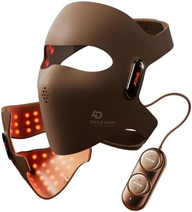 JOVS 4D Laser Light Therapy Mask, Red Light Therapy Mask for Face with FPT Technology, 4 Long Lig... | Amazon (US)