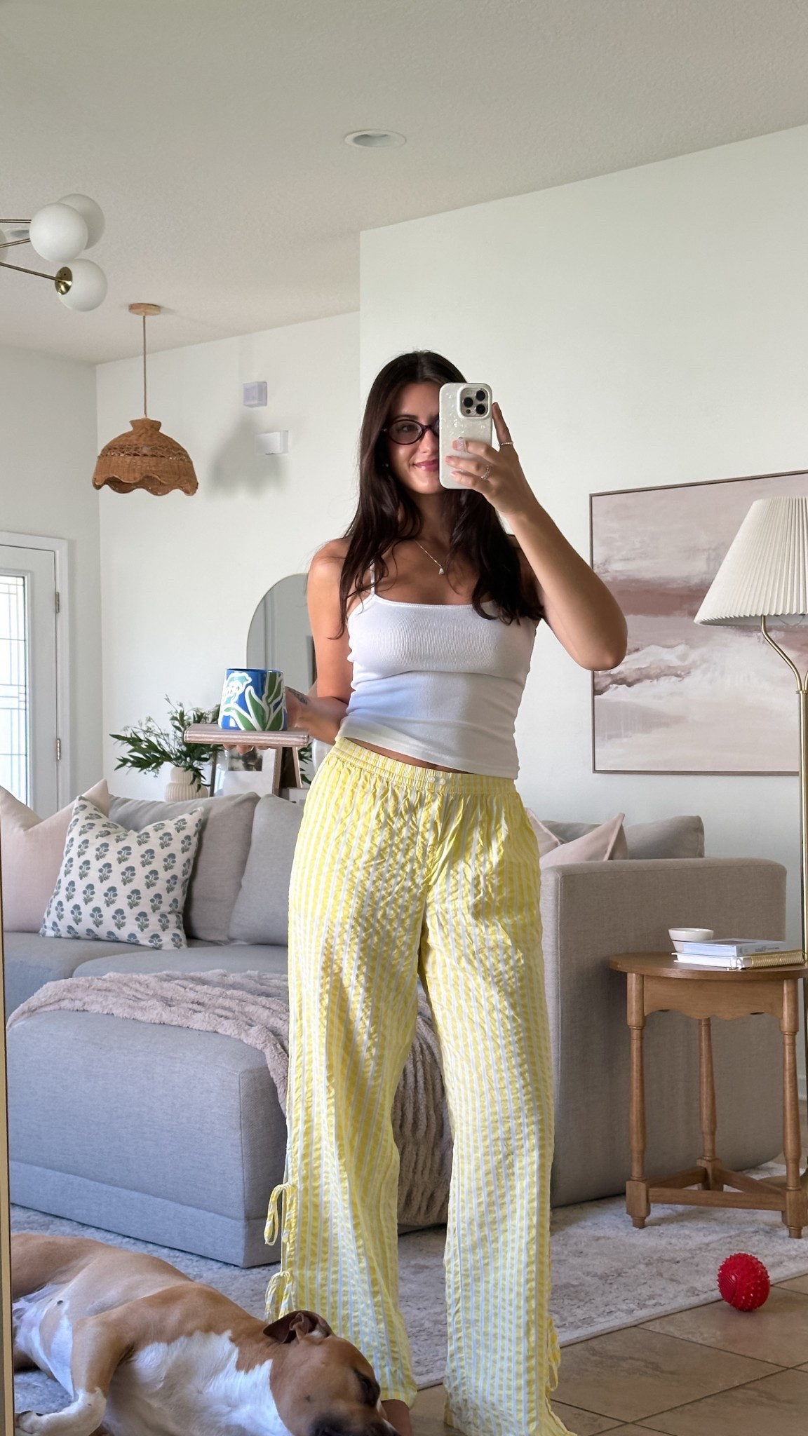 Relaxing Sunday 🌤️ love these lounge pants - I have them in a couple of colors! Great for around the house or beach coverup. 30-40% off all AE & aerie

Aerie, butter yellow, travel outfit, vacation outfit, beach vacation 

#LTKSeasonal #LTKSaleAlert #LTKFindsUnder50