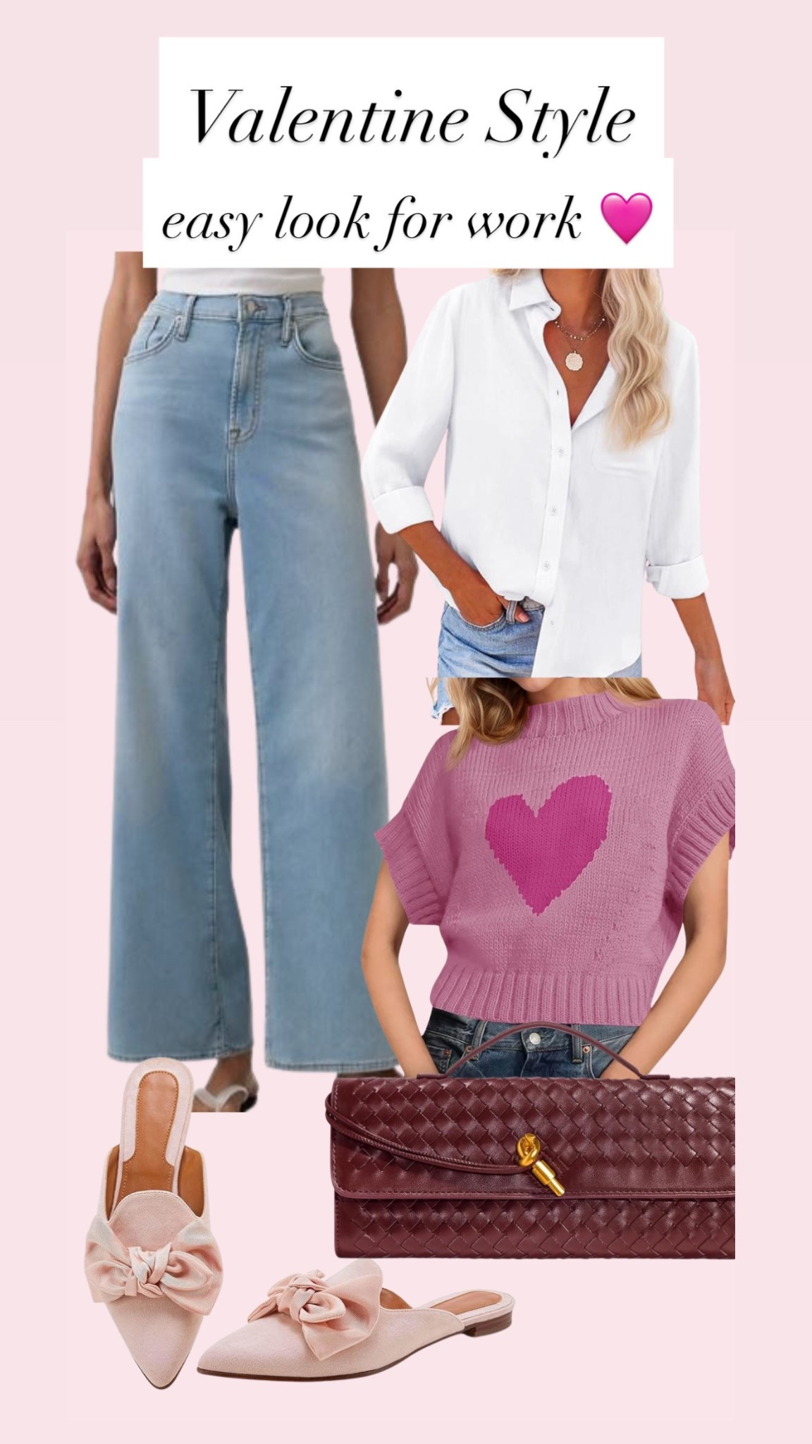 Work Valentine Outfit 

#LTKgrwm #LTKootd