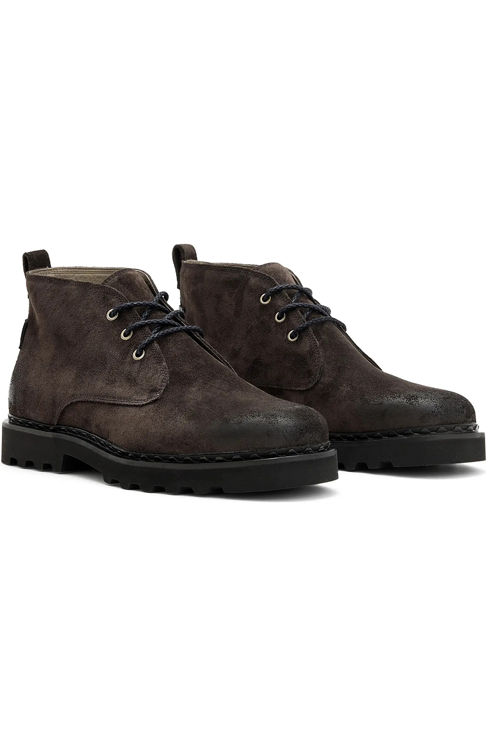 AllSaints Skiff Mid Lace-Up Boot (Men) | Nordstrom | Nordstrom
