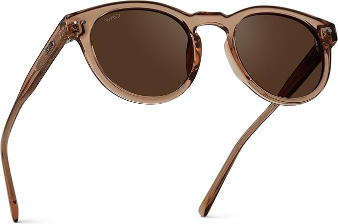 WearMe Pro Polarized Classic Round Retro Women's Sunglasses | Amazon (US)