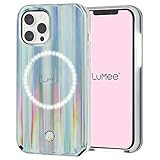 LuMee Halo by Paris Hilton - Holographic - Light Up Selfie Case for iPhone 12 and iPhone 12 Pro (5G) | Amazon (US)