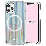 LuMee Halo by Paris Hilton - Holographic - Light Up Selfie Case for iPhone 12 and iPhone 12 Pro (5G) | Amazon (US)