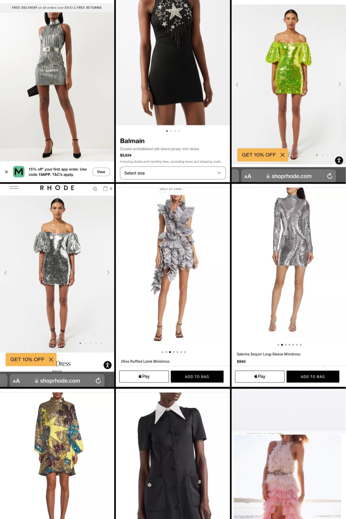 Some of the cocktail dresses I’m stalking right now  

#LTKwedding #LTKover40 #LTKparties