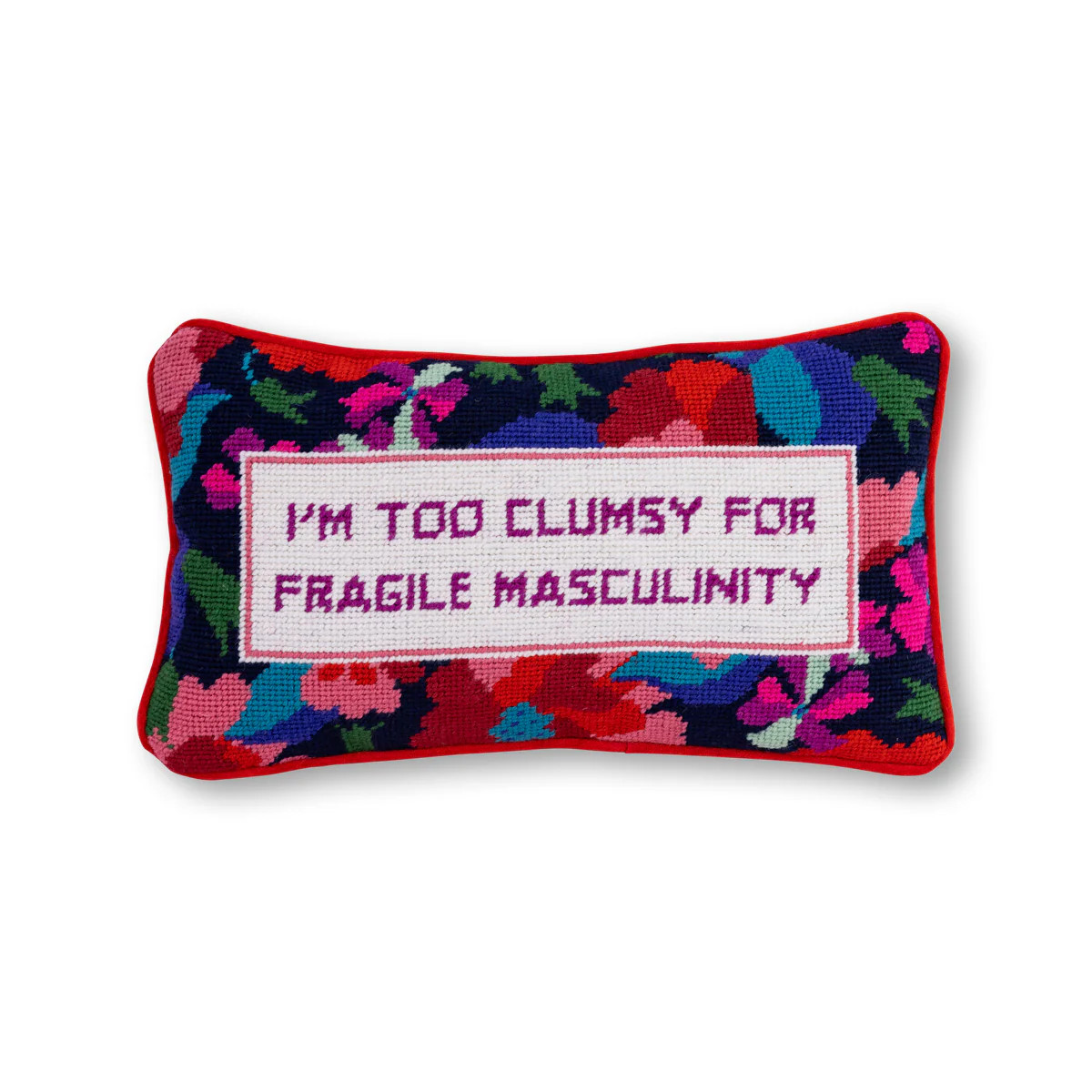 Furbish Studio - Clumsy Needlepoint Pillow | Furbish Studio