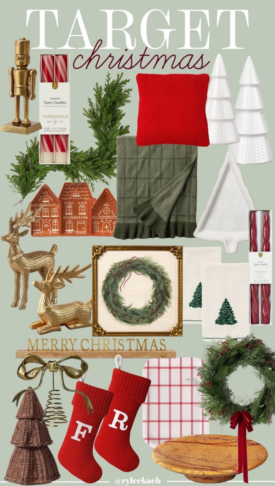 🌲Target Christmas🌲

BLACK FRIDAY DEALS are still kickin’ and waiting for you!!! :)

So so SOOO many good neutral Christmas decor finds at Target!! Trees, deer, gingerbread houses, nutcrackers.. and so much more!! ❤️

Linking up everything I brought home yesterday and some other finds I have been eyeing up! 😉

Target finds, Target deals, Target home, hot deals, Target Christmas, christmas decor, christmas deals, table top decor, throw blankets, throw pillows, christmas wall art, christmas wreaths, tree toppers, trending at Target, Black Friday deals, Black Friday sale, deals at Target, Cyber week deals

#LTKGiftGuide #LTKCyberWeek #LTKHoliday