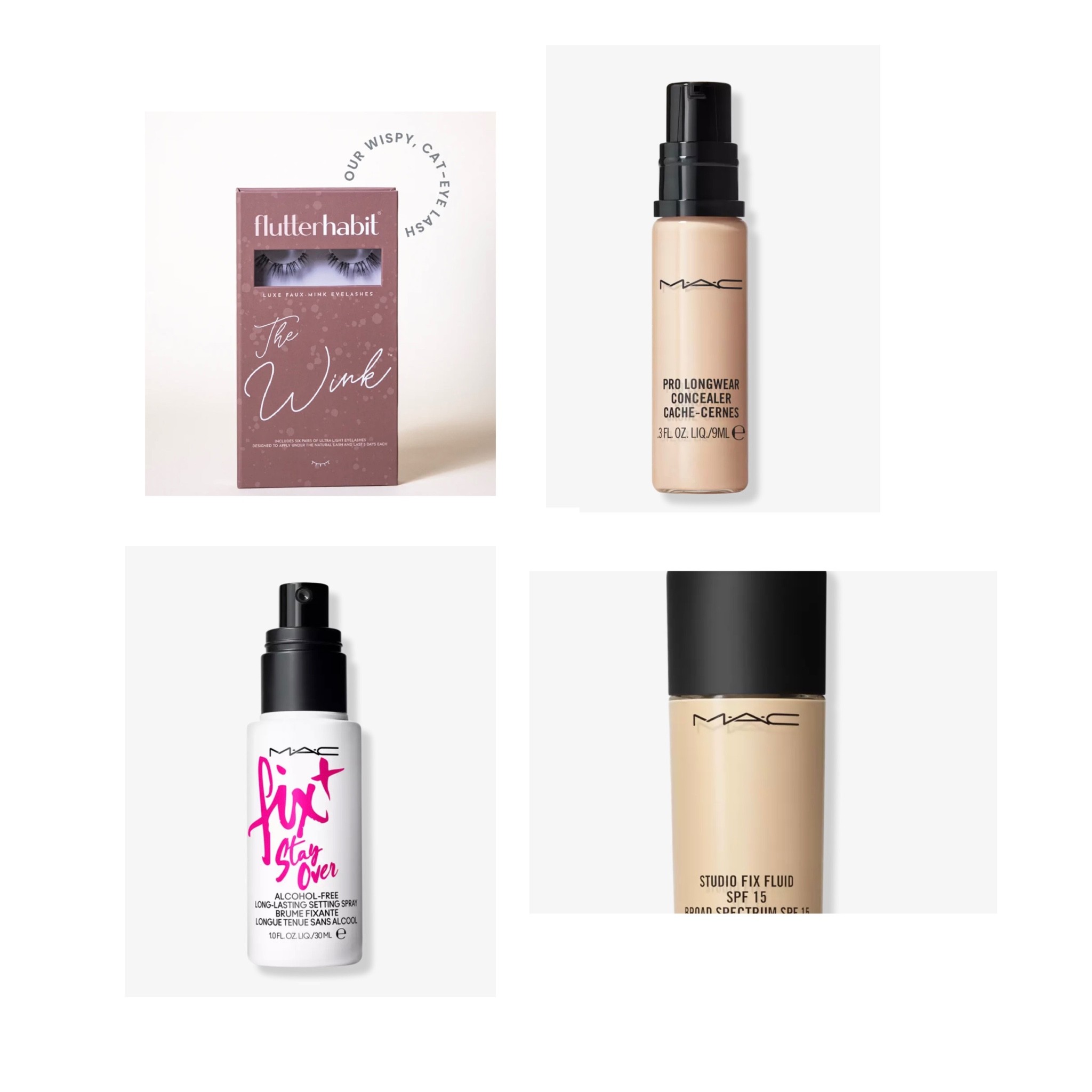 My easy makeup go to! All Mac cosmetics. These lashes are the BEST! They go under your natural lashes and last 5-7 days. They are at my Ulta but couldn’t link. Check out their website or Instagram @flutterhabit 

#makeup #easy #macmakeup #ulta #lashes 

#LTKbeauty